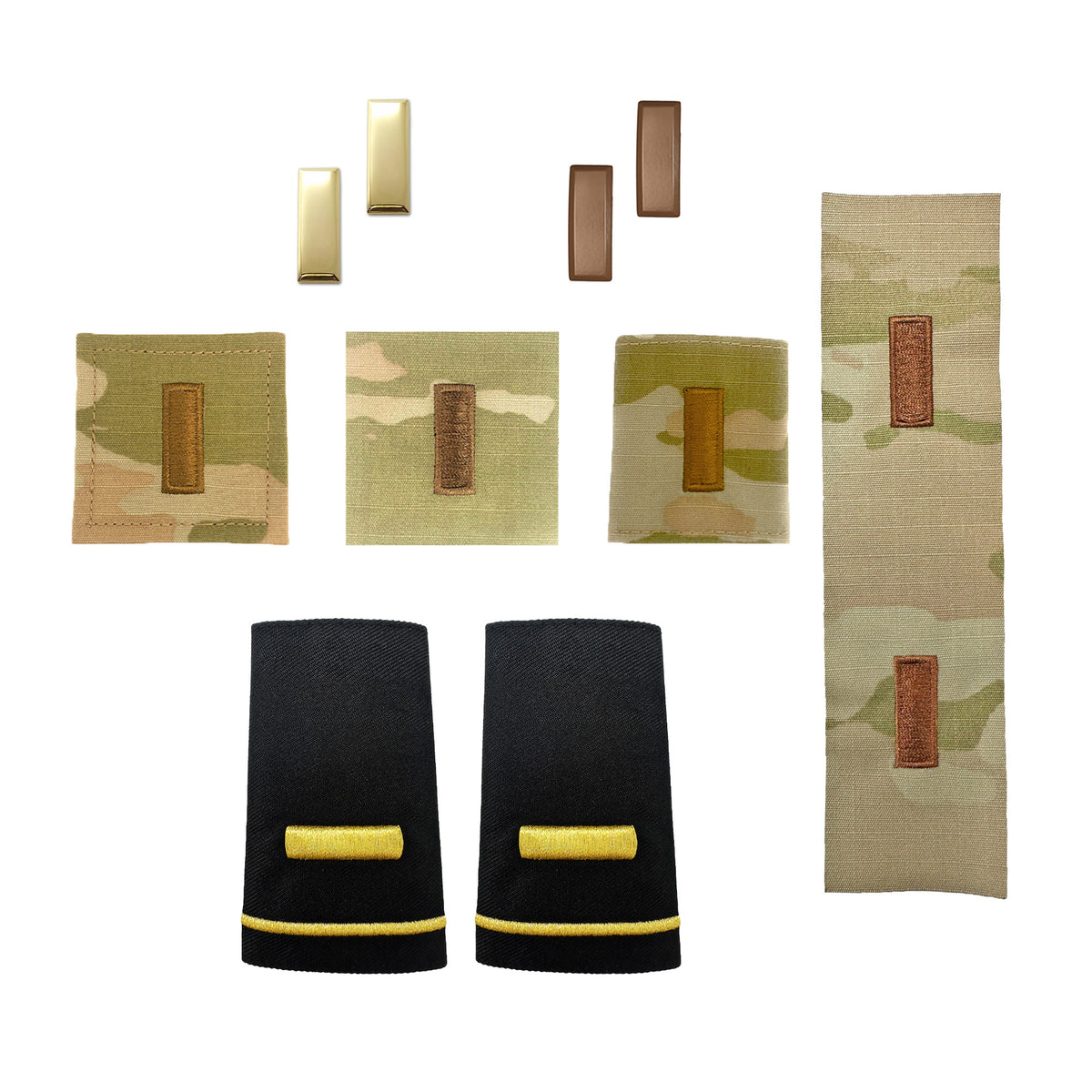 Female Upper Ranks U.S. Army O1 2nd Lieutenant Female Rank Bundle