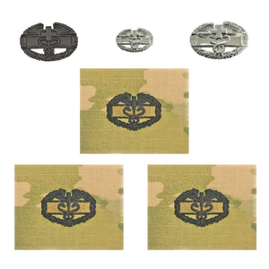 US Army Combat Medical 1AWD Badge Bundle - Insignia Depot