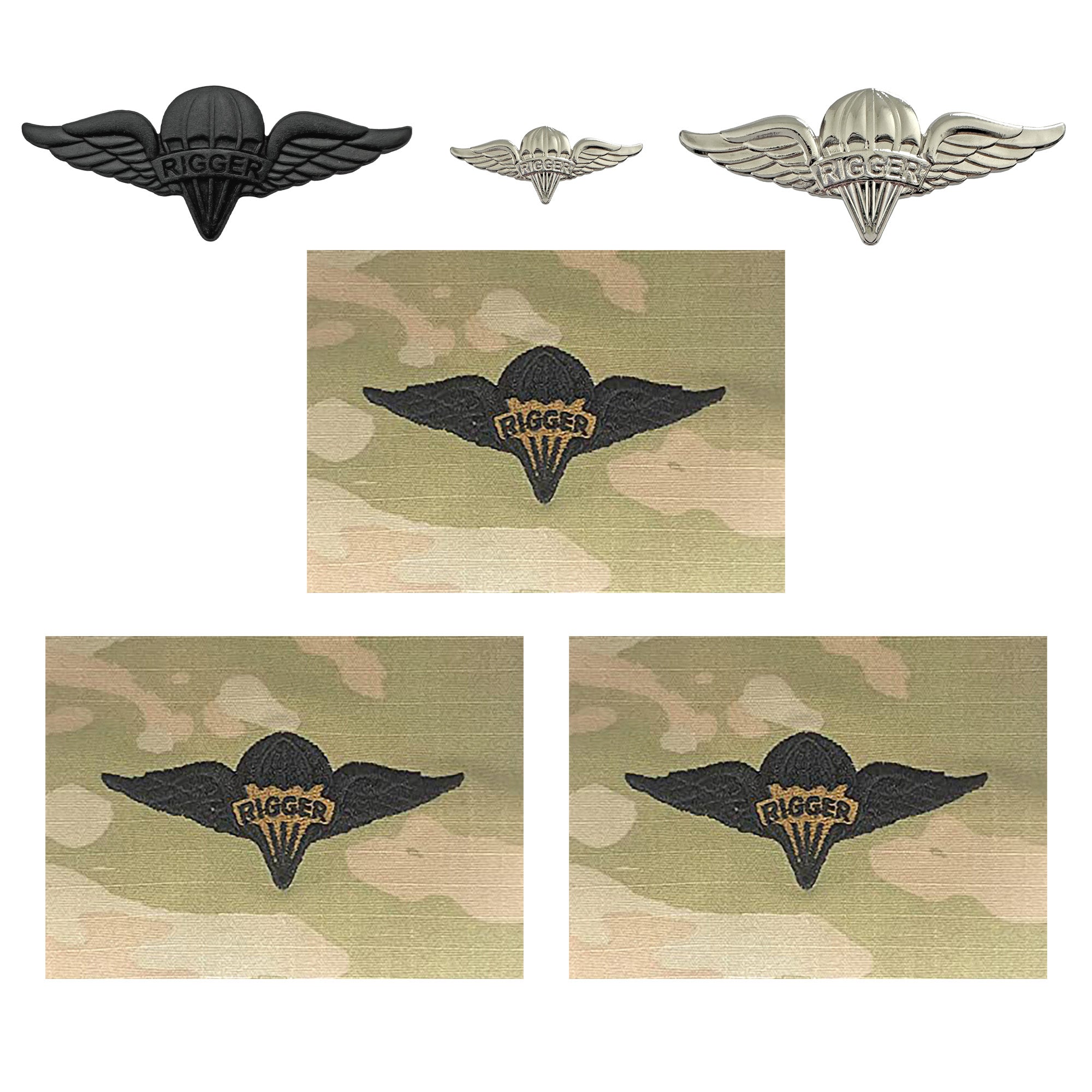 US Army Pararigger Badge Bundle - Insignia Depot