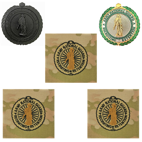 U.S. Army National Guard Senior Badge Bundle - Insignia Depot