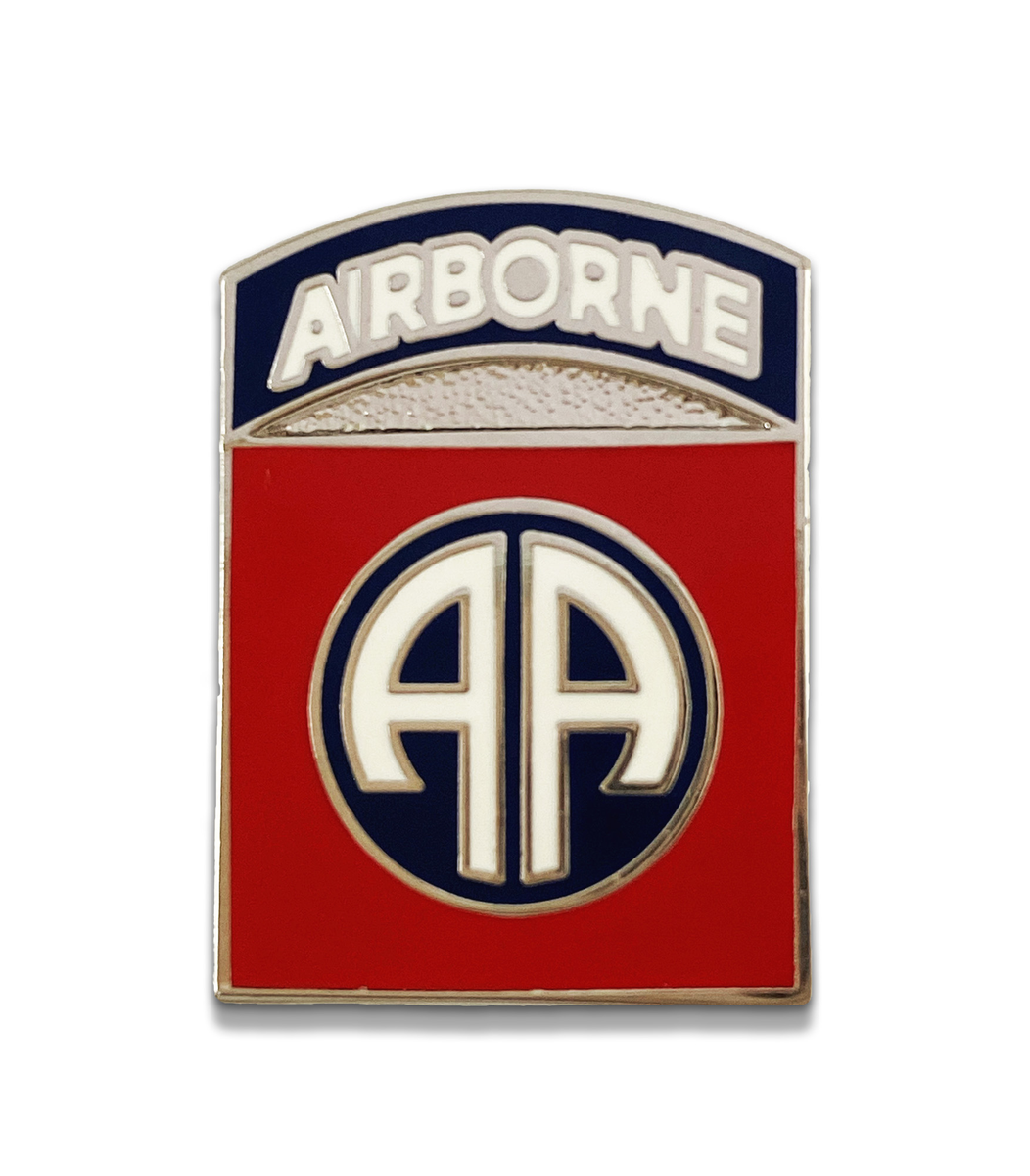 82nd Airborne Division (Patch Design) Pin (each) | Insignia Depot