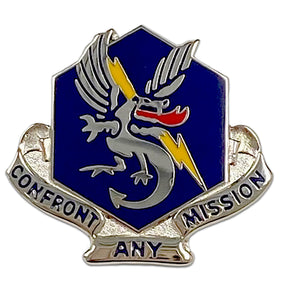 83rd Chemical Battalion Crest "Confront  Any Mission" (each).