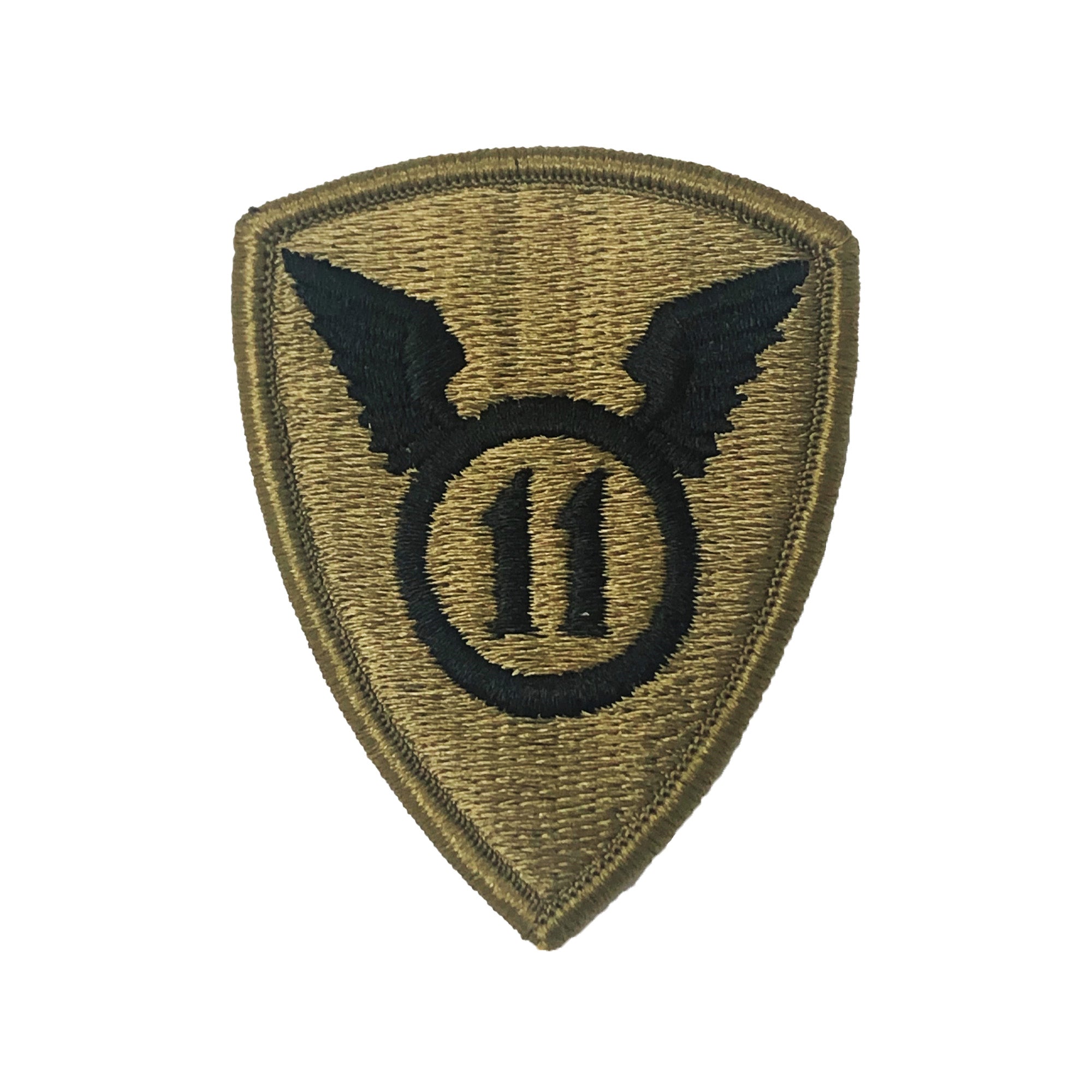 11TH Airborne Division OCP Patch W/ Hook Fastener (pair)