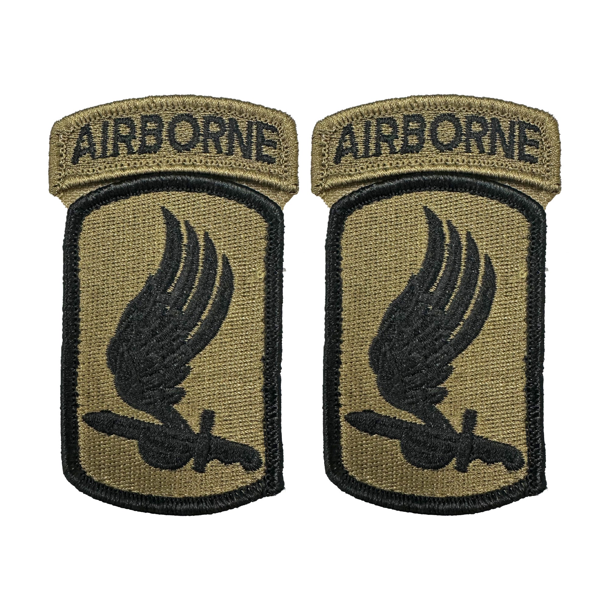 173rd Airborne Brigade OCP Patch with Hook Fastener and Airborne Tab (pair) - Insignia Depot