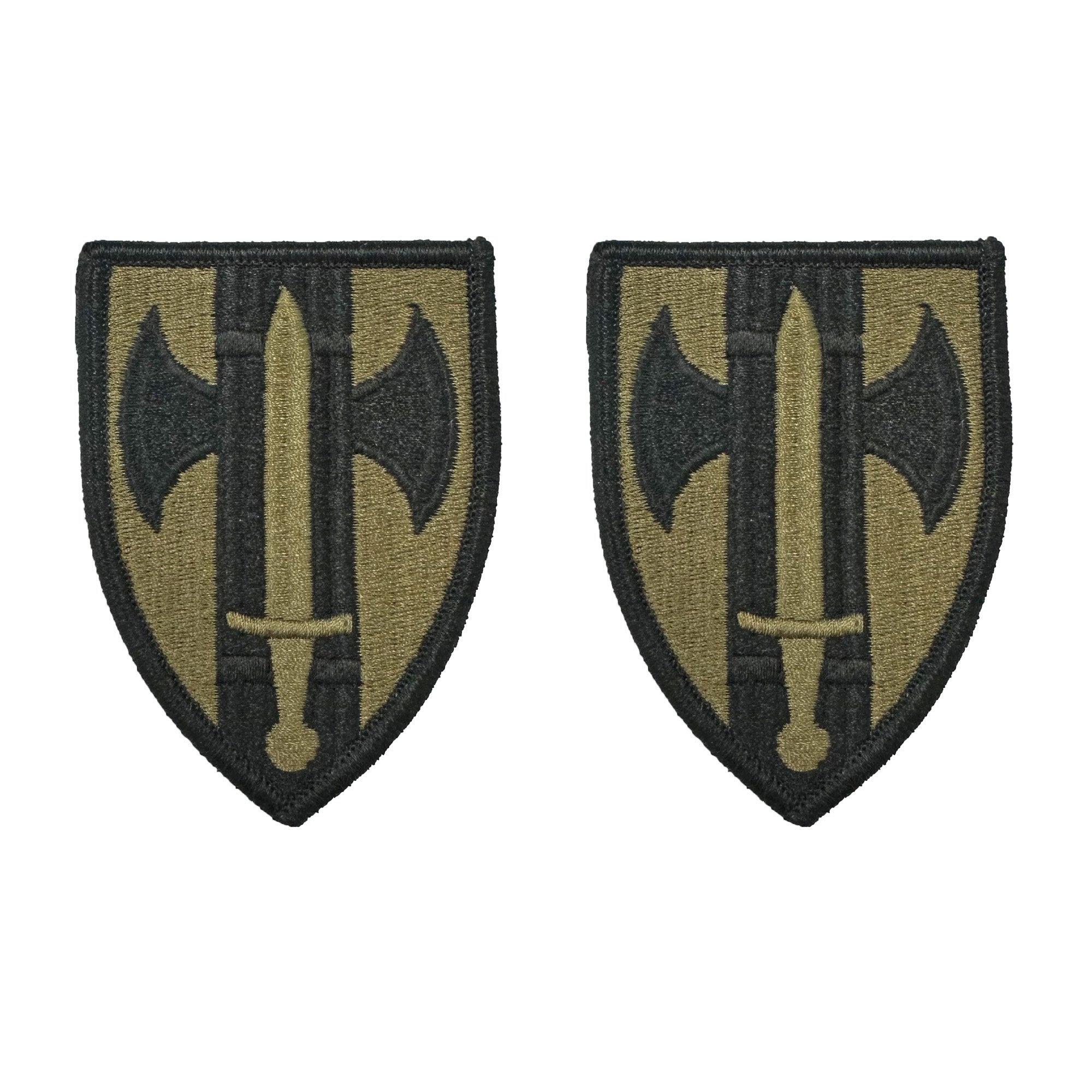 18th Military Police Brigade OCP Patch with Hook Fastener (pair) - Insignia Depot