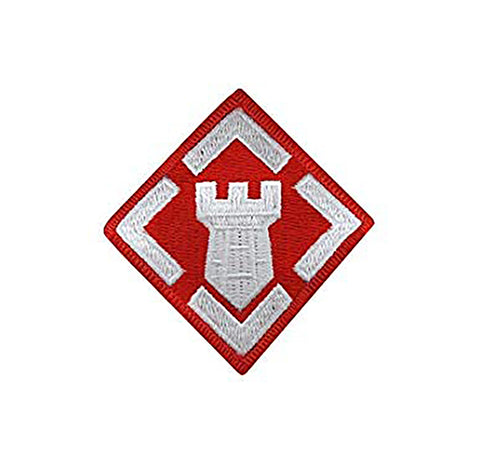 20th Engineer Brigade AGSU Color Sew-on Patch (each) - Insignia Depot