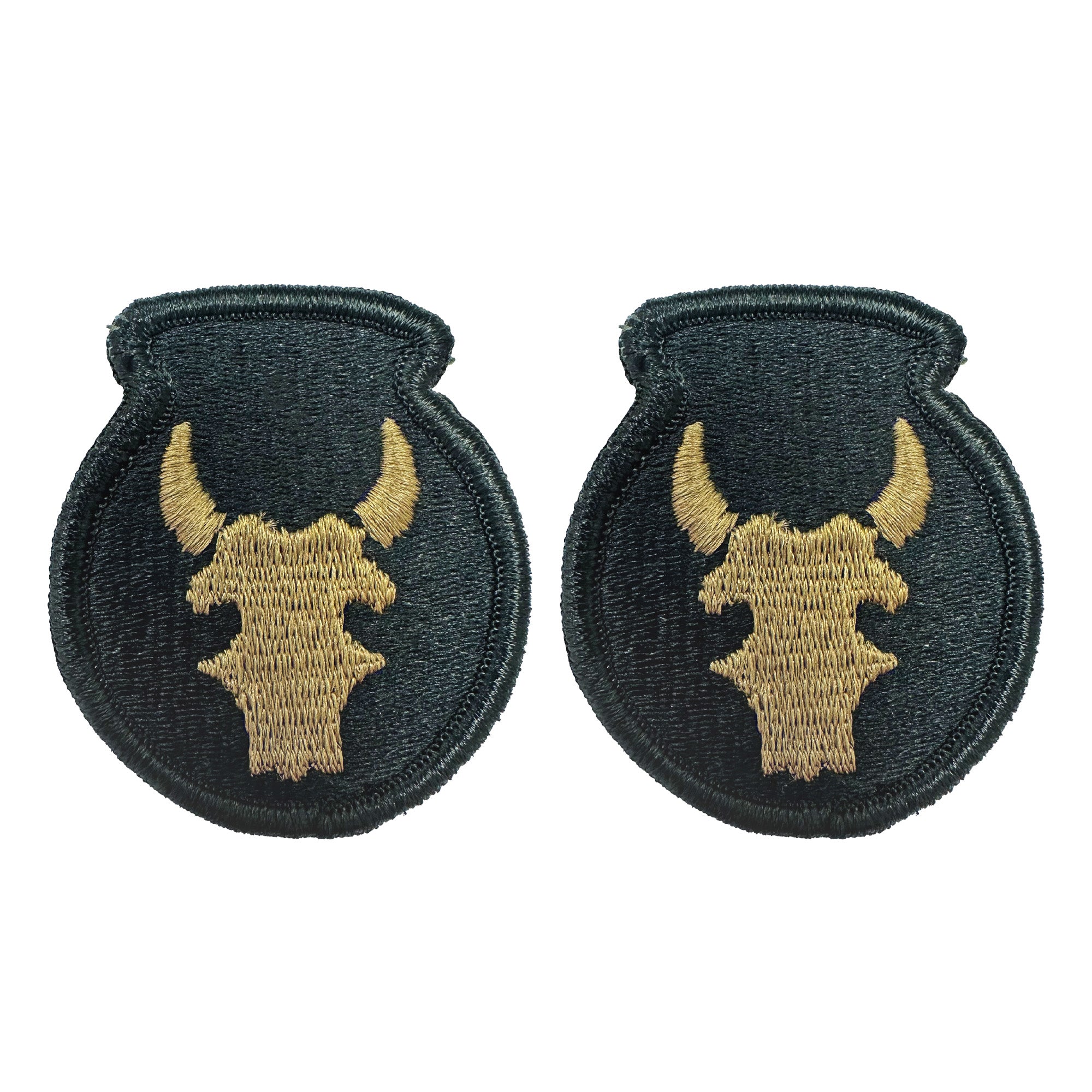 34th Infantry Division OCP Patch with Hook Fastener (pair) - Insignia Depot