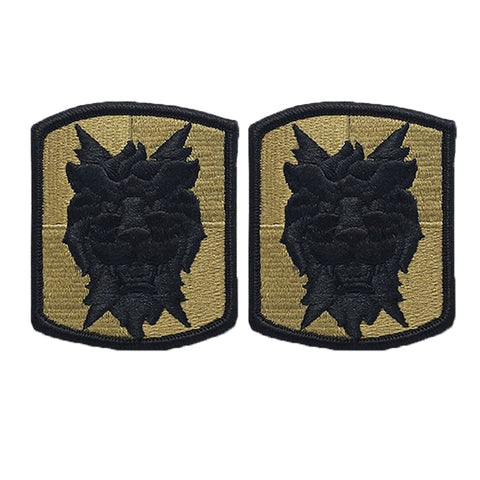 35th Signal Brigade OCP Patch with Hook Fastener (pair) - Insignia Depot