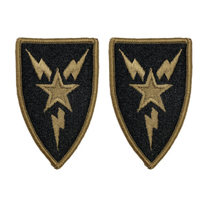 3rd Signal Brigade OCP Patch with Hook Fastener (pair) - Insignia Depot