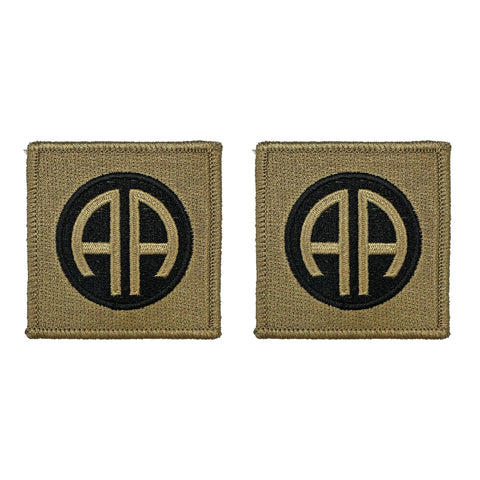 82nd Airborne Division OCP Patch with Hook Fastener (pair) - Insignia Depot