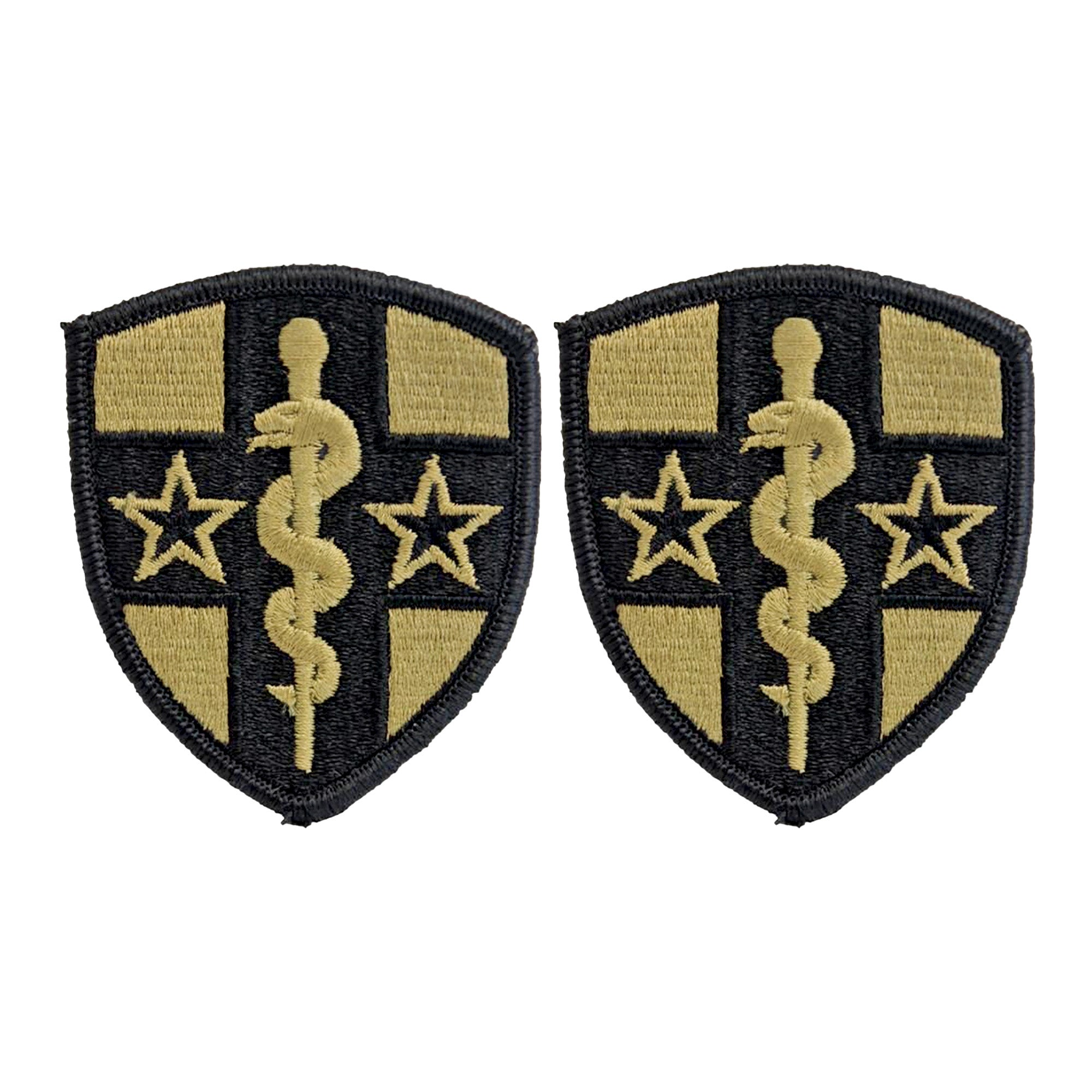 Army Reserve Medical Command OCP Patch with Hook Fastener (pair) - Insignia Depot