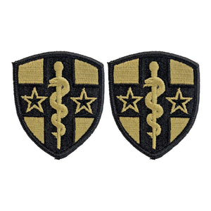 Army Reserve Medical Command OCP Patch with Hook Fastener (pair) - Insignia Depot