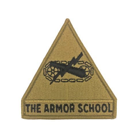 US Armor School OCP Patch W/Hook Fastener (each) - Insignia Depot