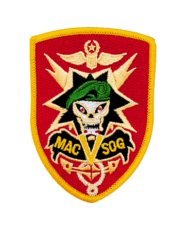 Military Assistance Command Vietnam Studies and Observation Group (MAC-V SOG) AGSU COLOR SEW ON PATCH - Insignia Depot