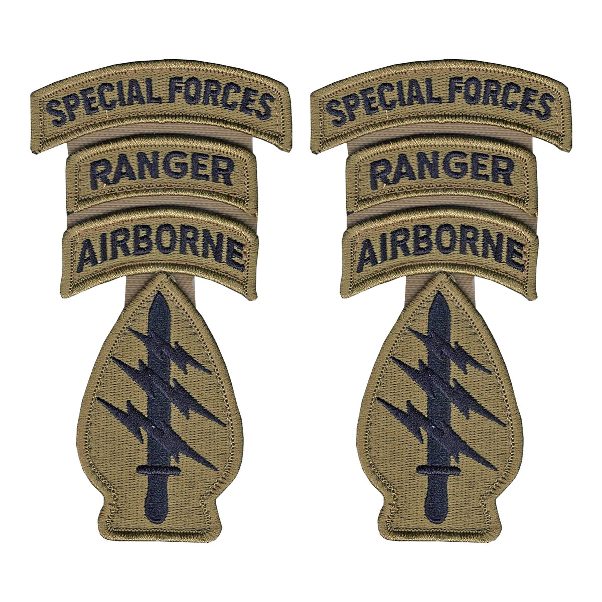 Special Forces OCP Patch with Special Forces, Airborne, Ranger Tabs ...