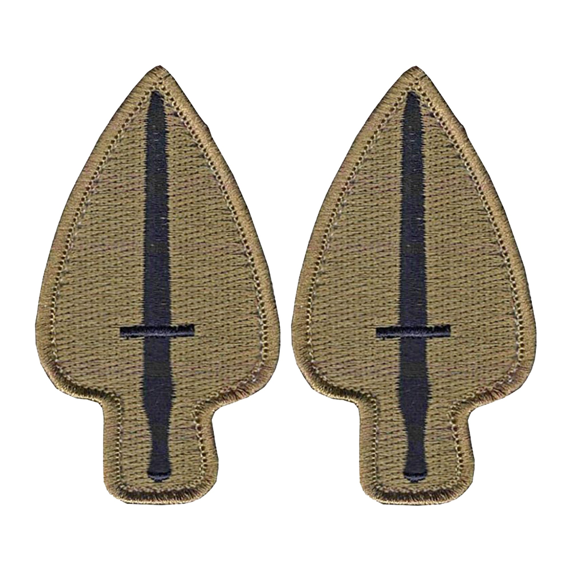 Special Operations Command OCP Patch W/ Hook Fastener ( Fort Bragg) (pair) - Insignia Depot