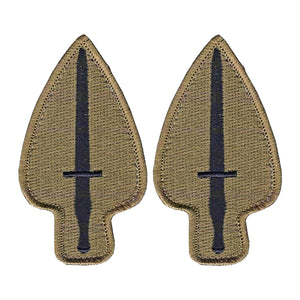 Special Operations Command OCP Patch W/ Hook Fastener ( Fort Bragg) (pair) - Insignia Depot