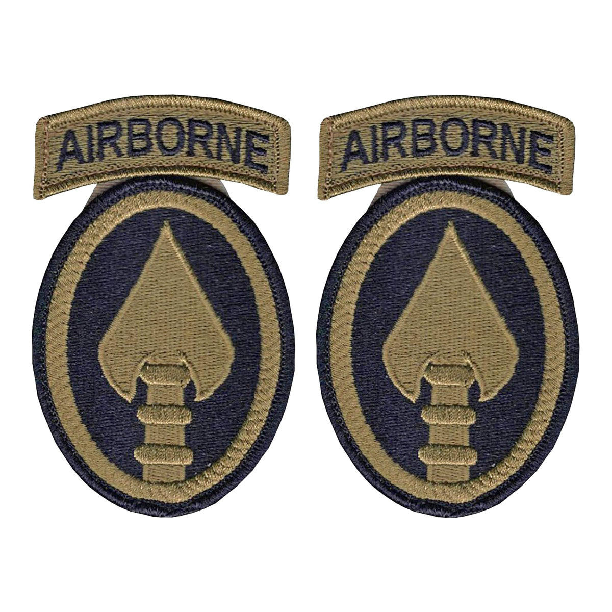 Special Operations Command (US Army Element) OCP Patch W/ Airborne Tab