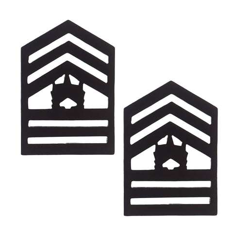 E9-2 ROTC Command Sergeant Major Brite Rank Pin-on