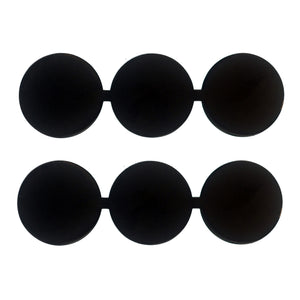 O3 ROTC Captain Black Metal Rank Pin-on