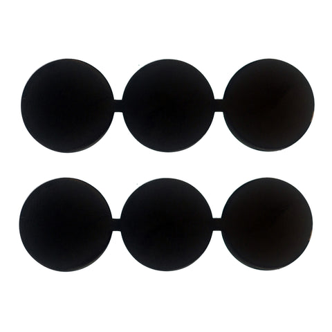 O3 ROTC Captain Black Metal Rank Pin-on