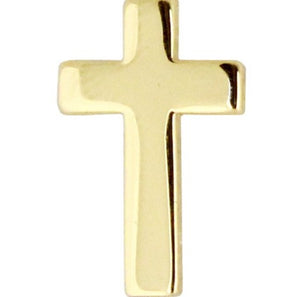 Chaplain Christian Gold Brite Pin-on - Insignia Depot