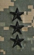 O9 Lieutenant General ACU Sew-on (pair) - Insignia Depot