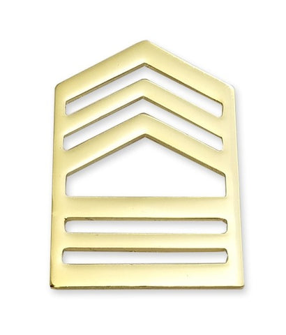 E8-1 ROTC Master Sergeant Brite Rank Pin-on - Insignia Depot