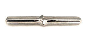 Good Conduct 1 Knot Silver Ribbon Device - Insignia Depot