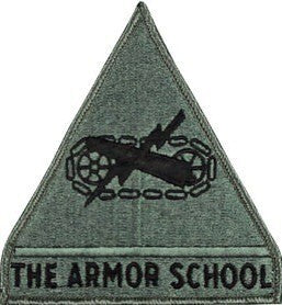 Armor School ACU Patch with Hook Fastener - Insignia Depot
