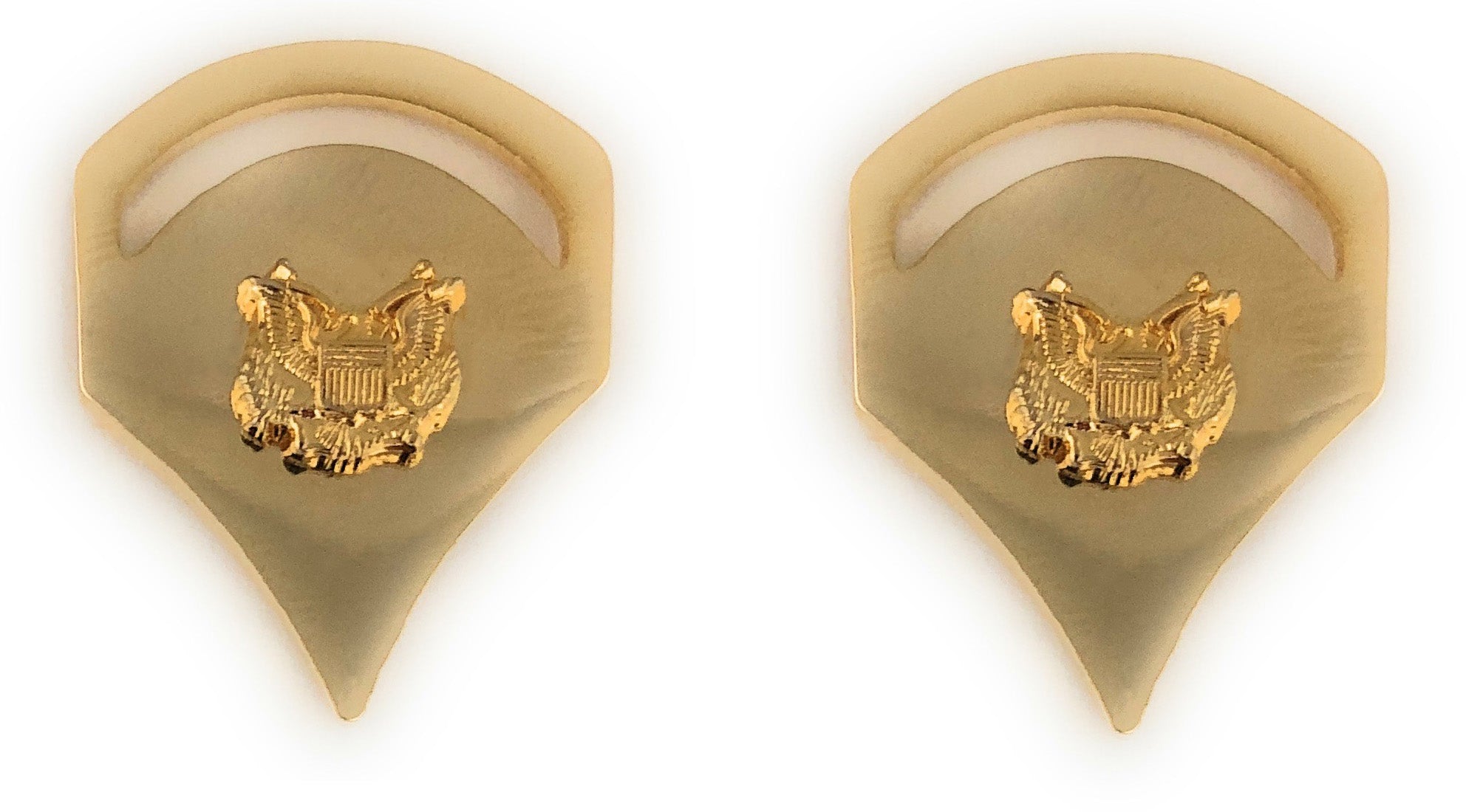 US Army Spec 5 Gold Rank Pin on - Insignia Depot