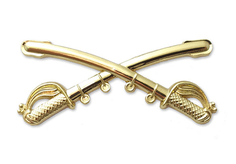 Cross Sabres (CAVALRY) Hat Pin 1 1/2" x .75" - Insignia Depot