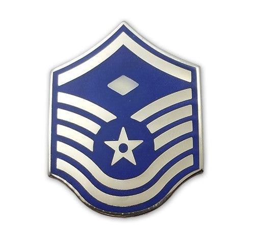 USAF E7-2 First Sergeant Brite Pin-on