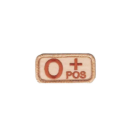 Blood Type - Patches – Patriot Patch Company LLC
