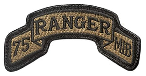 75th Ranger MIB OCP Scroll W/ Hook Fastener (each) - Insignia Depot