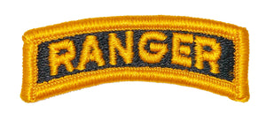 Ranger Gold and Black Tab - Insignia Depot