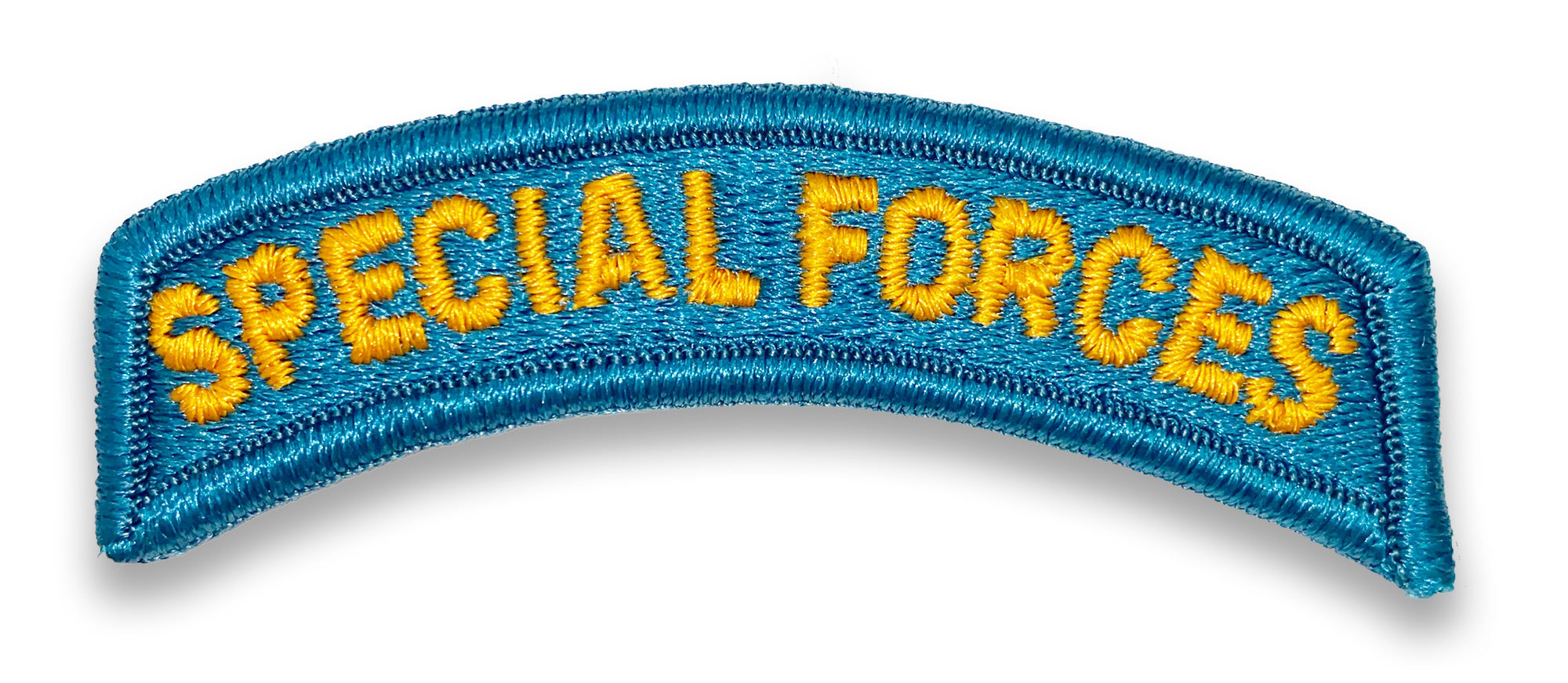 Special Forces Teal and Yellow Tab - Insignia Depot