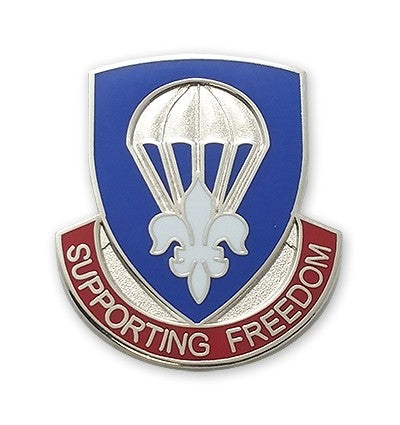 82nd Sustainment Brigade Unit Crest  "Supporting Freedom" (each)