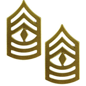 First Sergeant USMC Satin Gold Rank - Insignia Depot