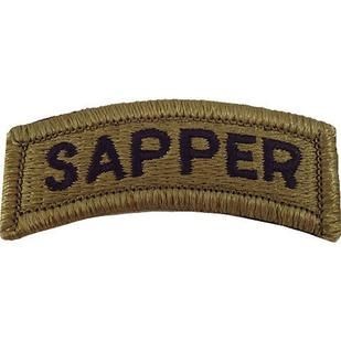 Sapper OCP Tab with Hook Fastener (pair) - Insignia Depot