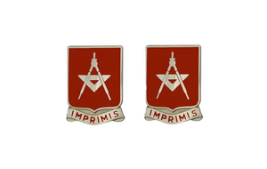 30th Engineer Unit Crest "Imprimis" (pair) - Insignia Depot
