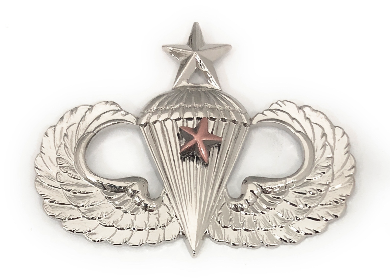 US Army Basic Parachutist Jump Wing Badge – Miniature Dress Size (Made In USA)