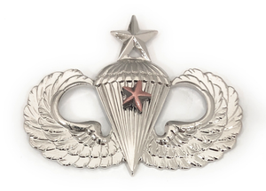 Combat Parachutists (Jump Wings) 1 Jump Senior Brite Pin-on Badge - Insignia Depot