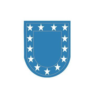 US Army Blue with White stars Flash - Insignia Depot