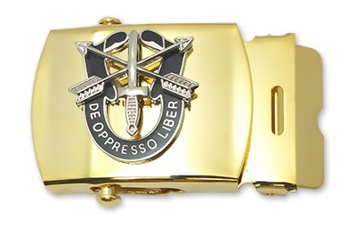 Special Forces Unit Crest Belt Buckle - Insignia Depot