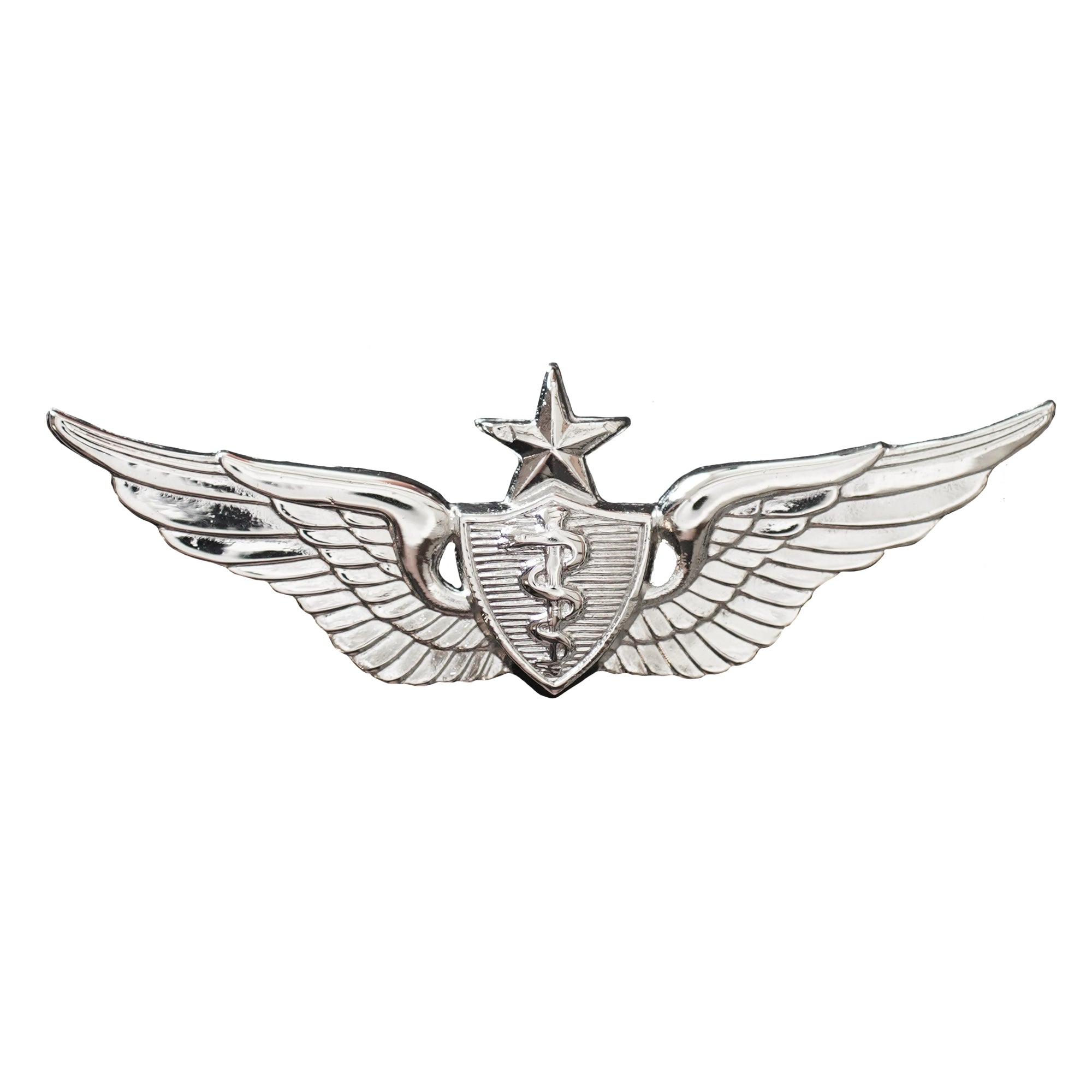 Flight Surgeon Senior Mini Brite Pin On Badge - Insignia Depot