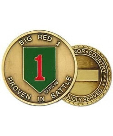 1st Infantry Divion Coin - Insignia Depot