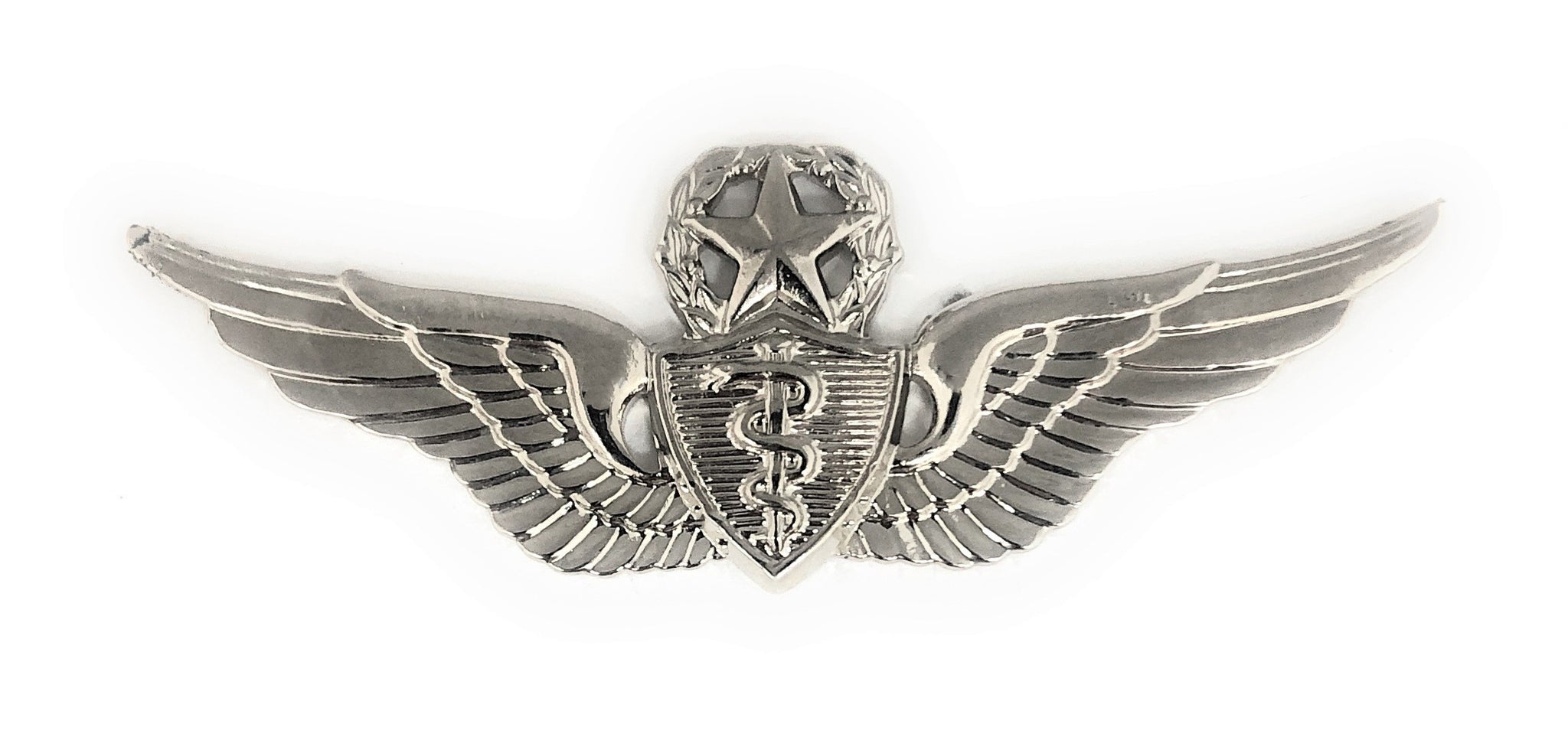 Flight Surgeon Master Dress Mini Brite Pin On Badge - Insignia Depot