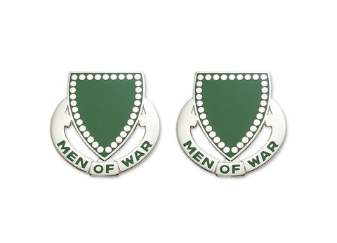 33rd Armored Cav Crest "Men of War" (pair)