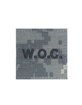WOC Warrant Officer Candidate Black ACU with Hook Fastener - Insignia Depot